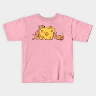 Cheese Dogs Kids T-Shirt